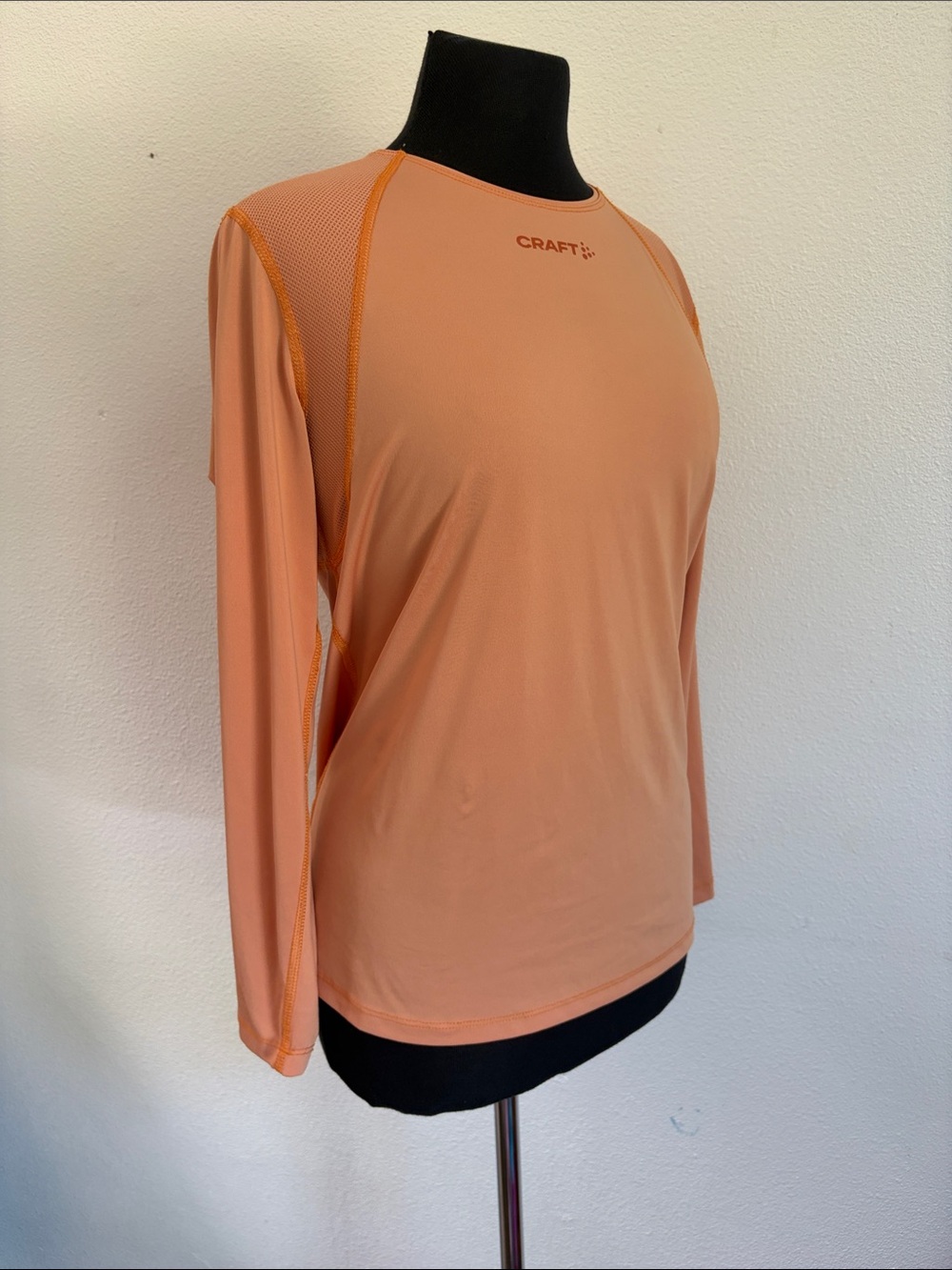 Craft Peach Long Sleeve Performance Shirt